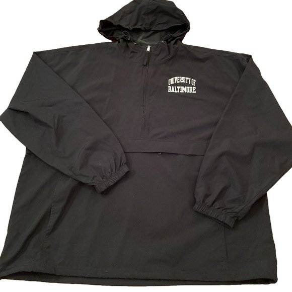 Champion Other - University of Baltimore Champion Windbreaker Raincoat 1/4 Zip, 3XL XXXL